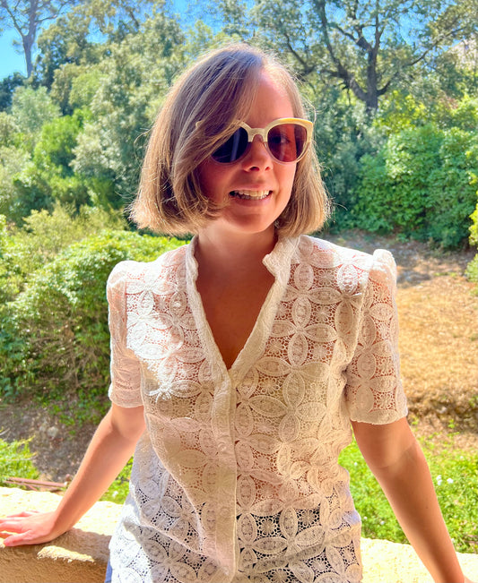 Fanny - top en dentelle