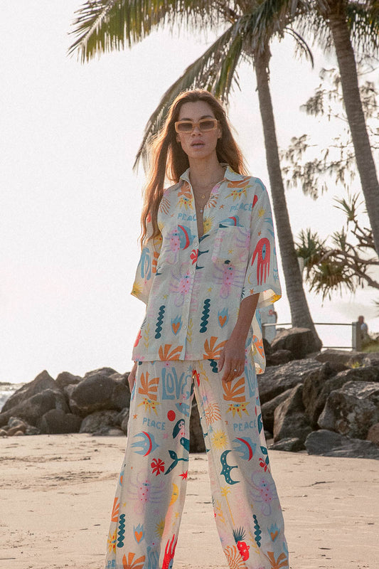 Tilly - Chemise fluide et imprimée